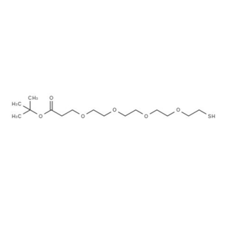 Thiol-PEG4-t-butyl ester，Thiol-PEG4-Boc